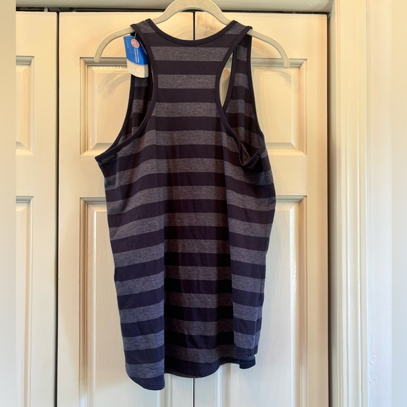 Notre Dame NWT, officially licensed blue & gray rugby stripe with gold ND, XL - Picture 2 of 10